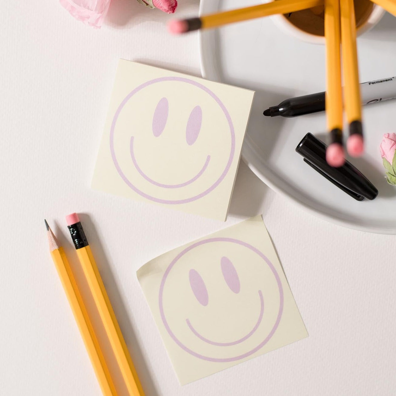 Big Smiley Sticky Notes