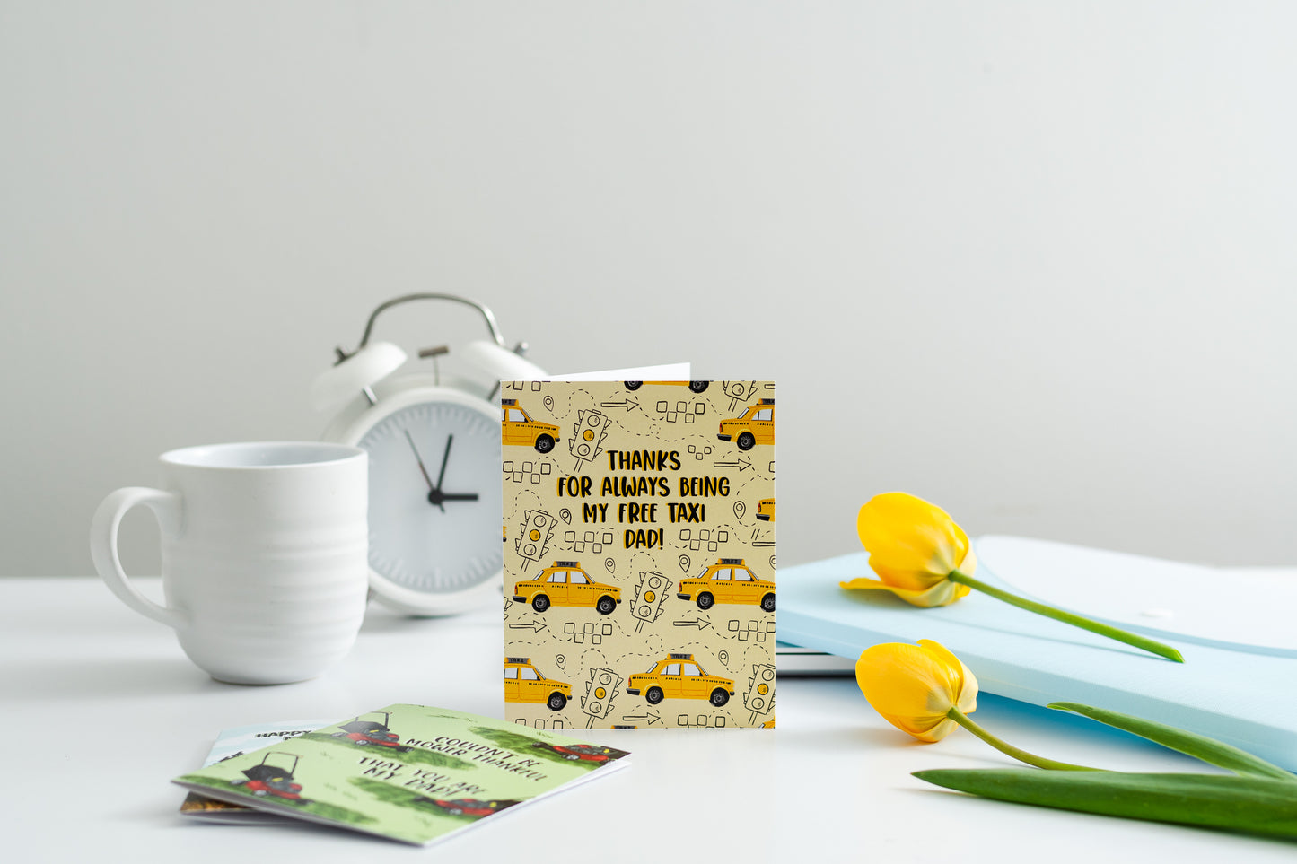 Thanks For Always Being My Free Taxi Dad! - Greeting Card