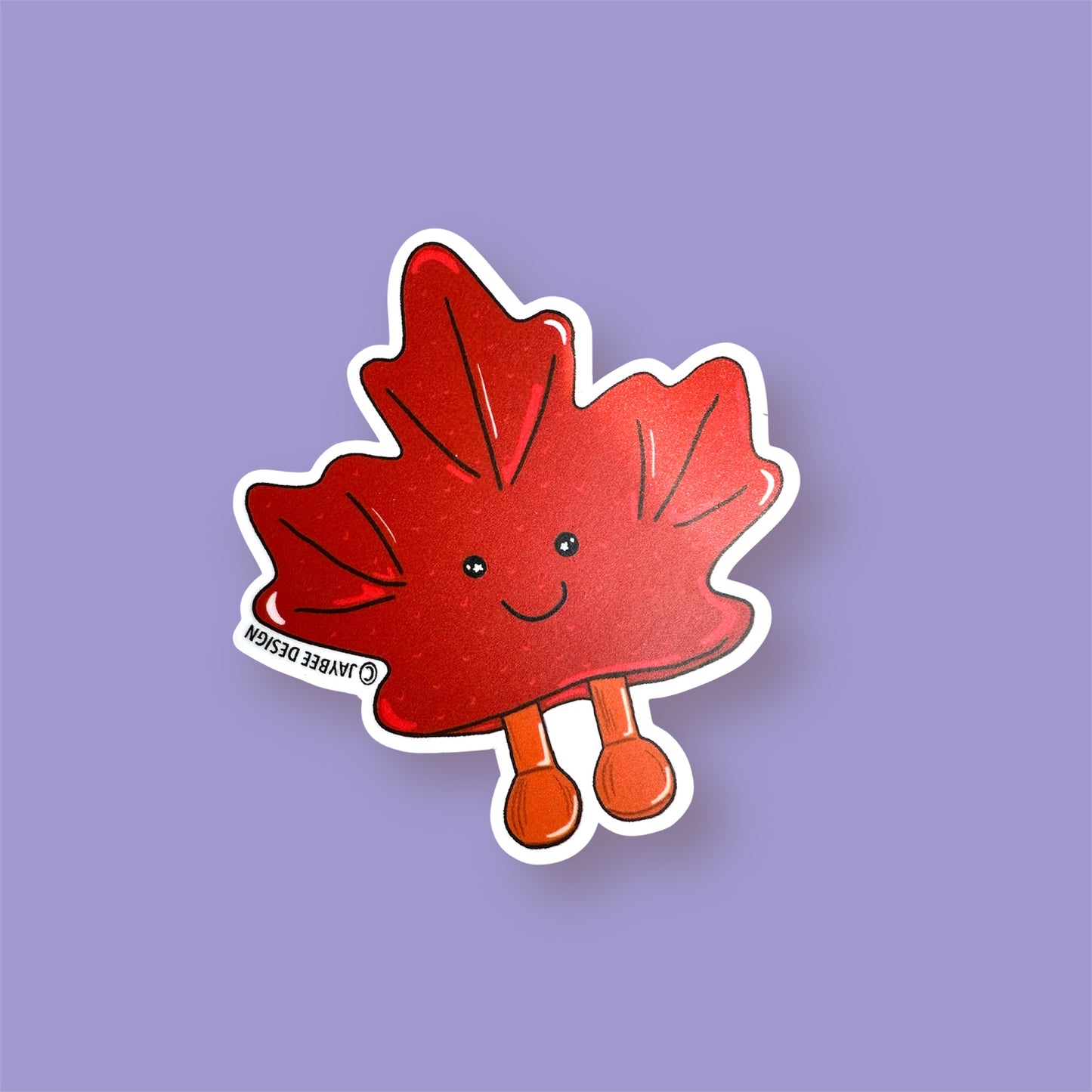 Maple Leaf Vinyl Sticker