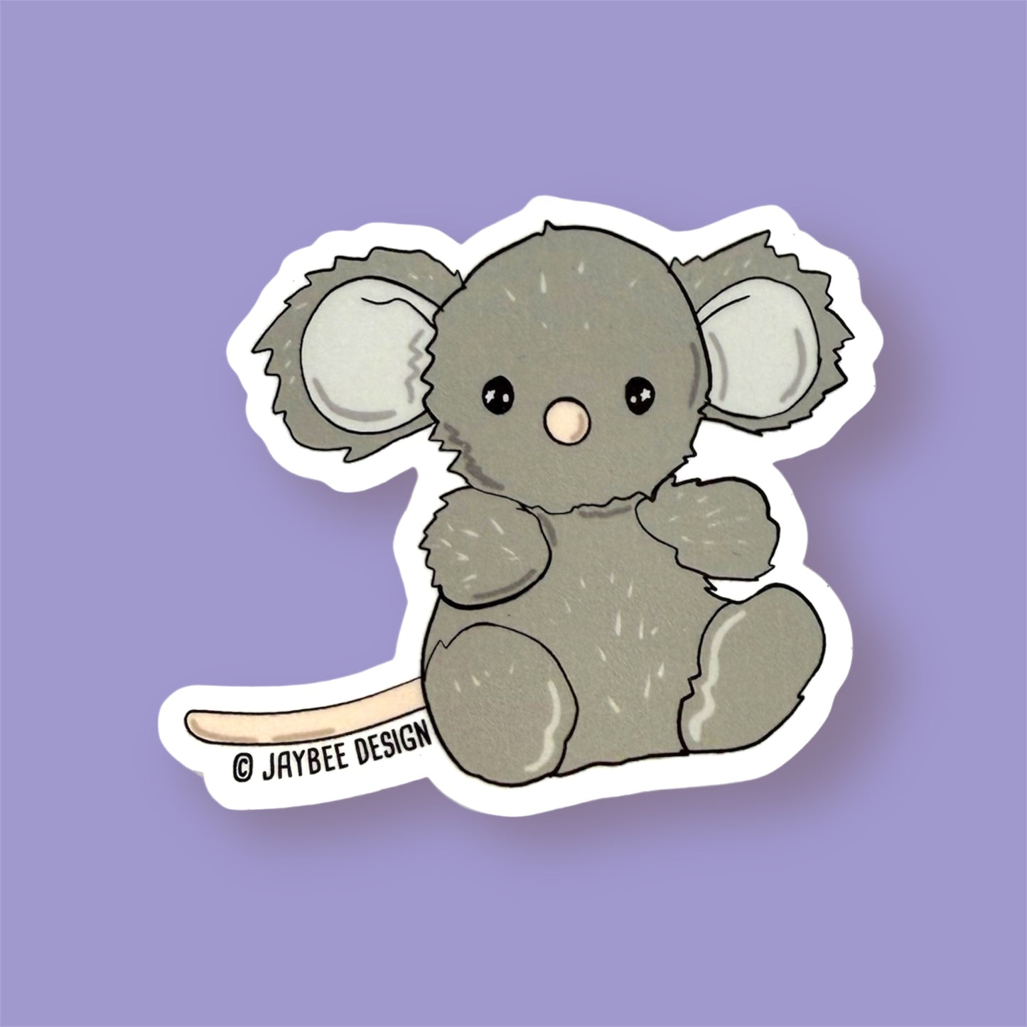 Little Mouse Vinyl Sticker