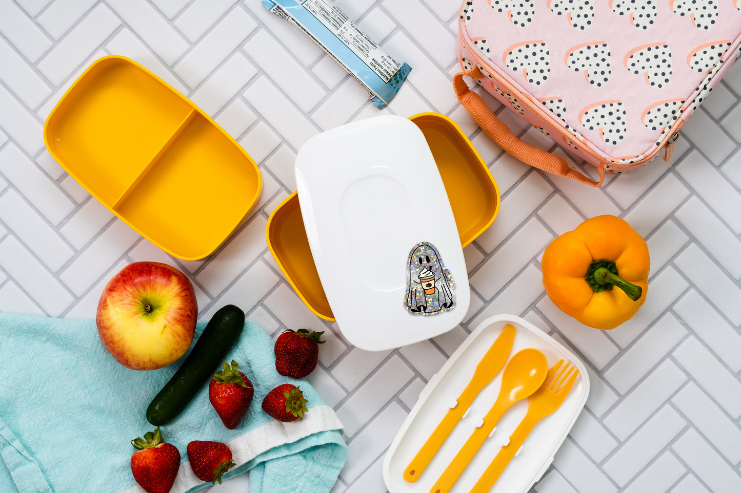 PSL Ghost Glitter Sticker