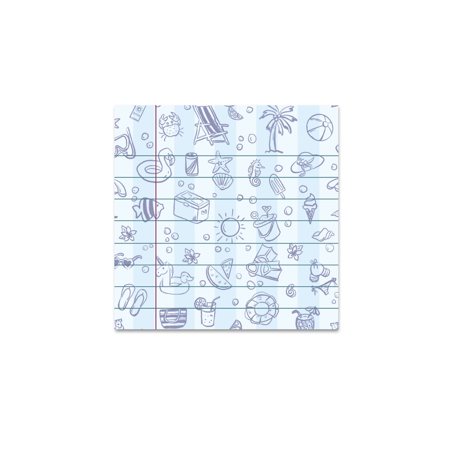 Beach Party Sticky Notes
