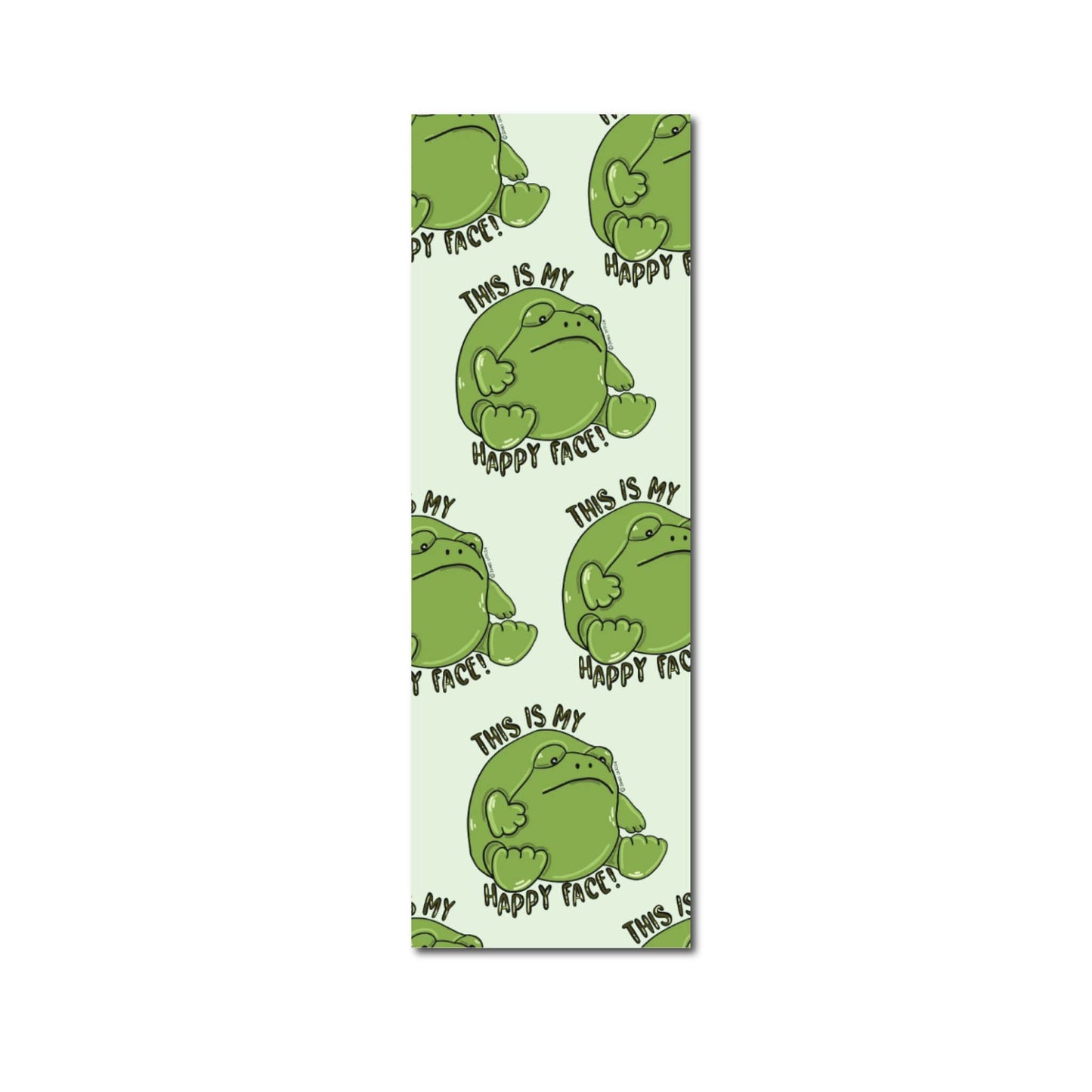 This Is My Happy Face Bookmark