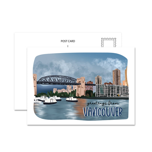 Greetings From Vancouver V2 Postcard