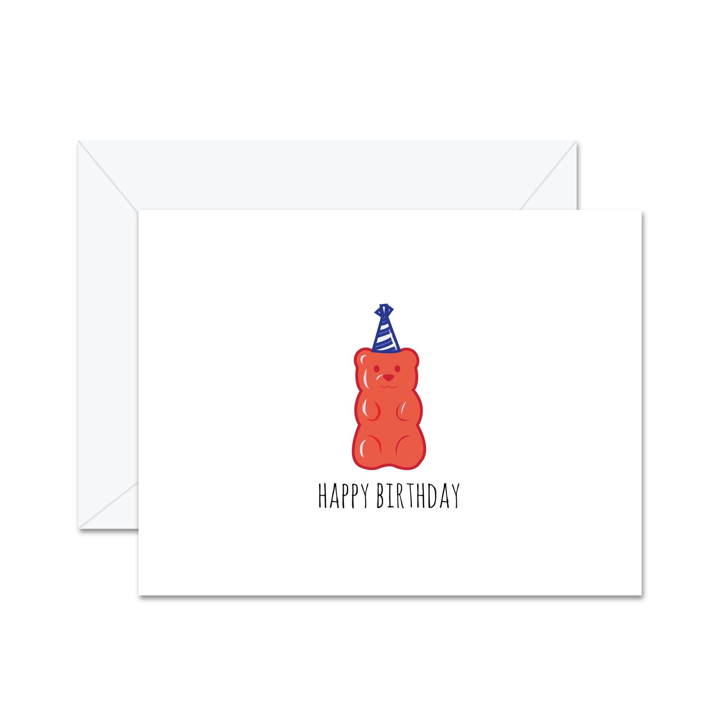 Happy Birthday! (Gummy Bear) - Greeting Card