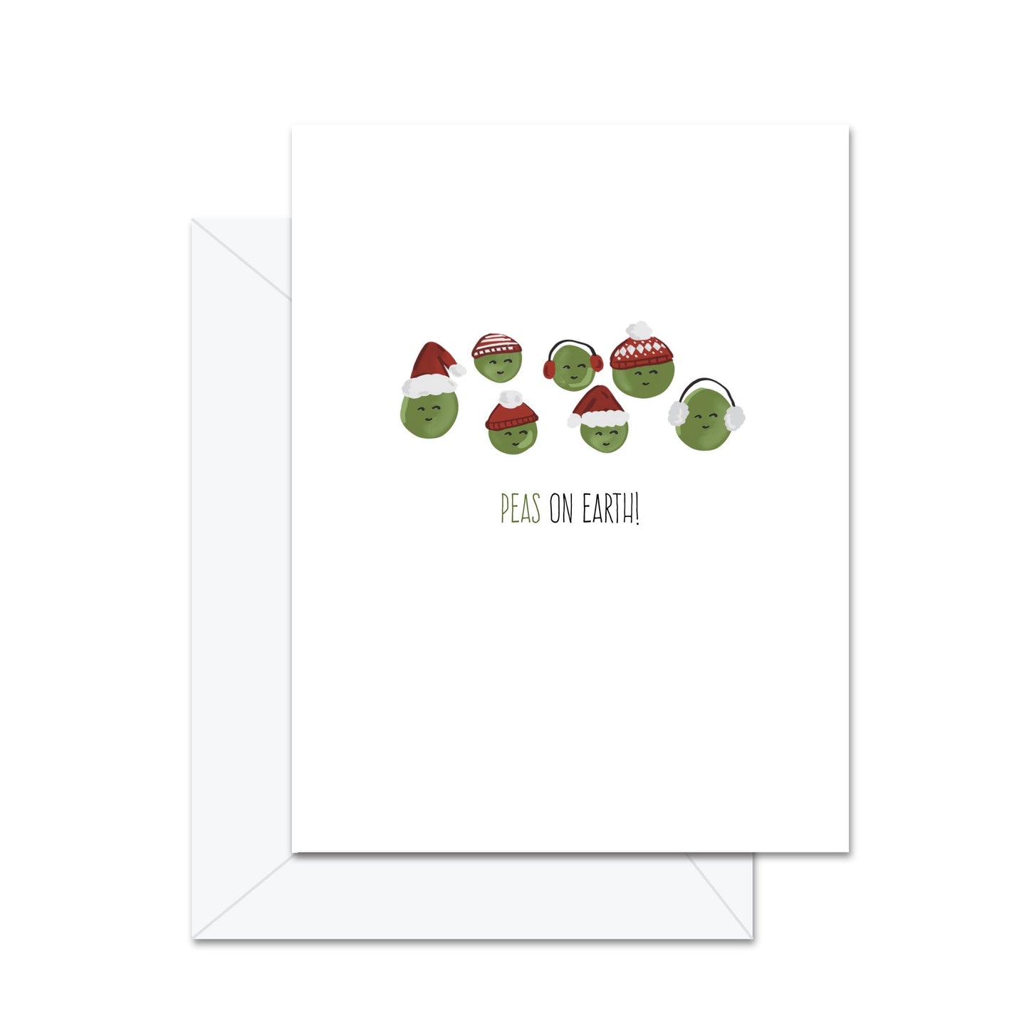 Peas On Earth - Greeting Card