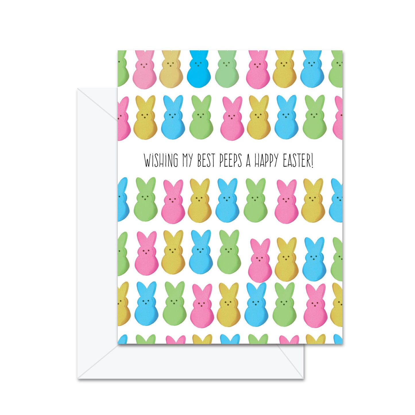 Wishing My Best Peeps A Happy Easter - Greeting Card