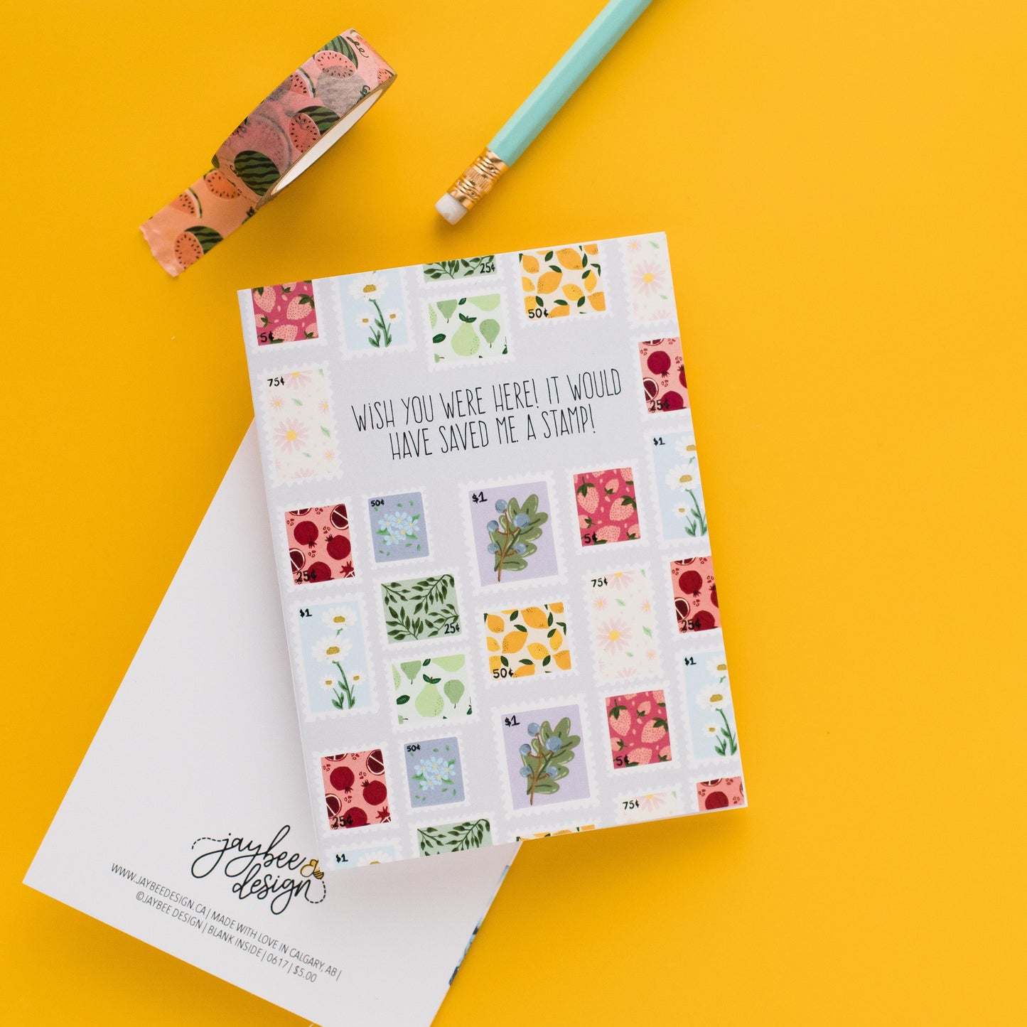 Wish You Were Here! It Would Have Saved Me A Stamp! - Greeting Card