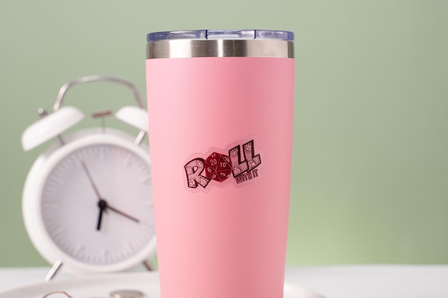 Roll With It Matte Sticker