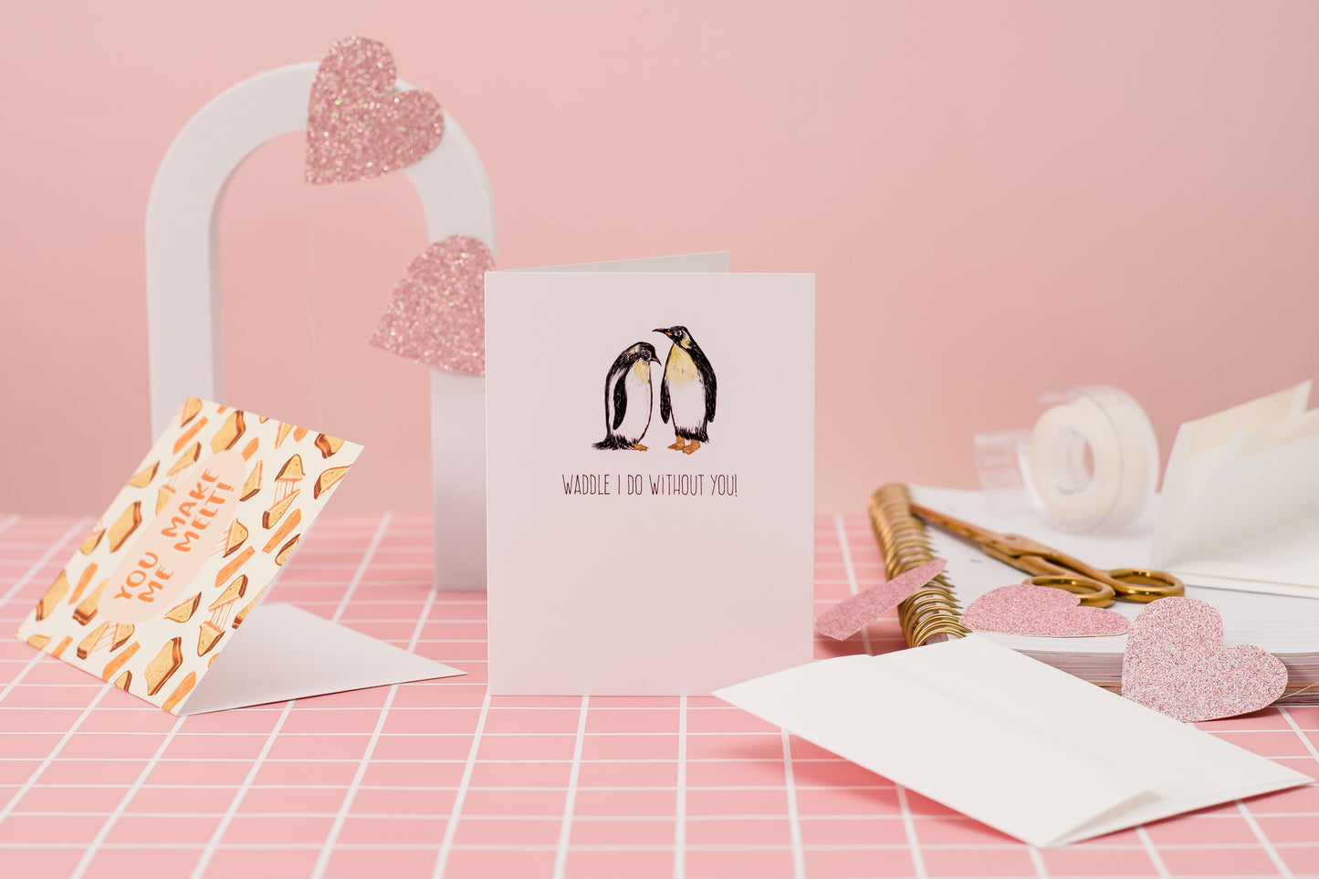 Waddle I Do Without You - Greeting Card