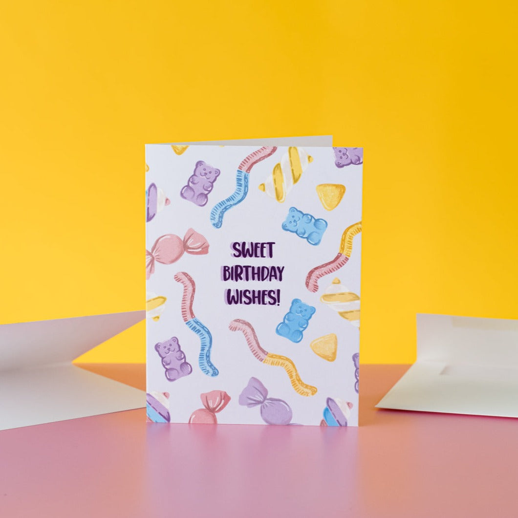 Sweet Birthday Wishes! Greeting Card