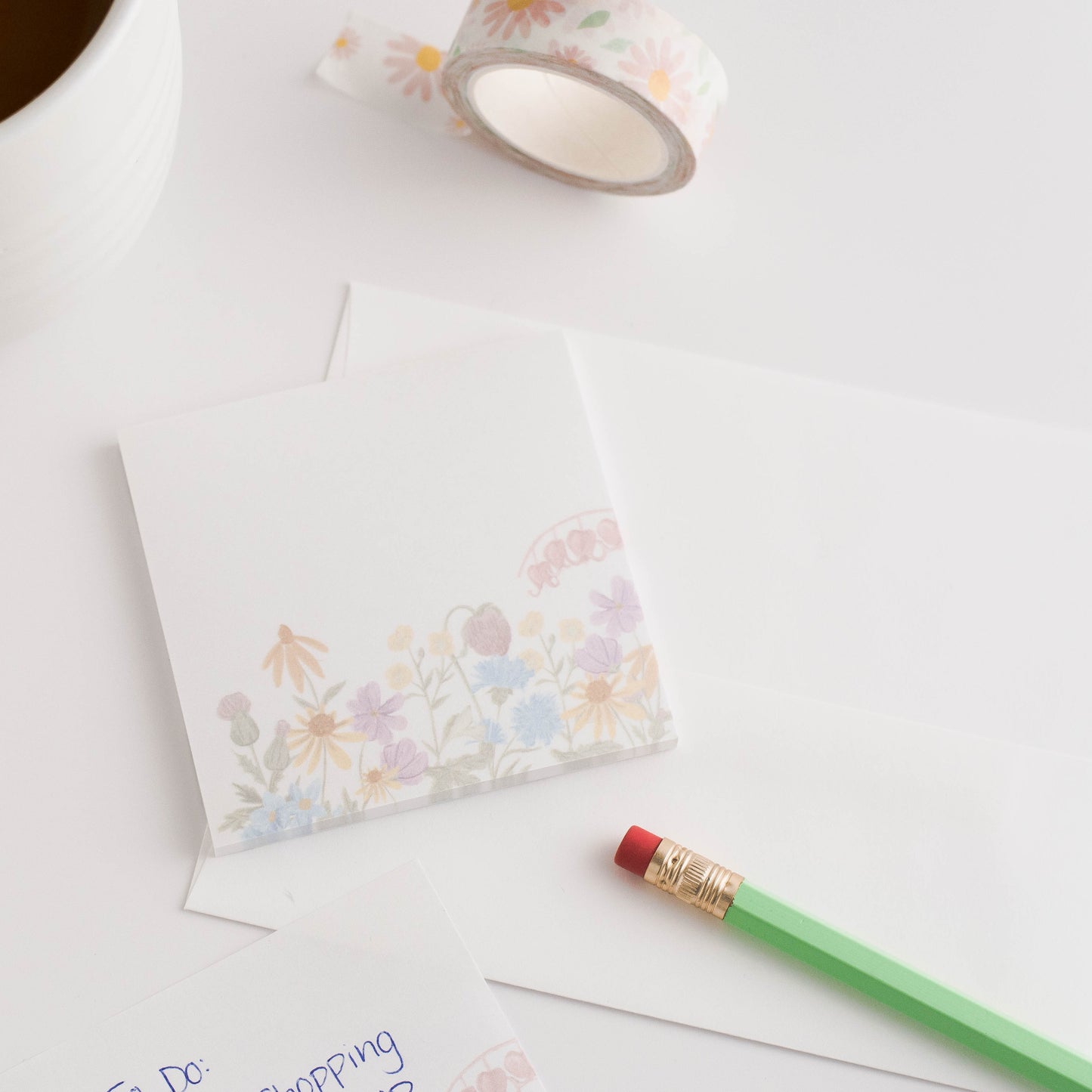 Wildflower Sticky Notes
