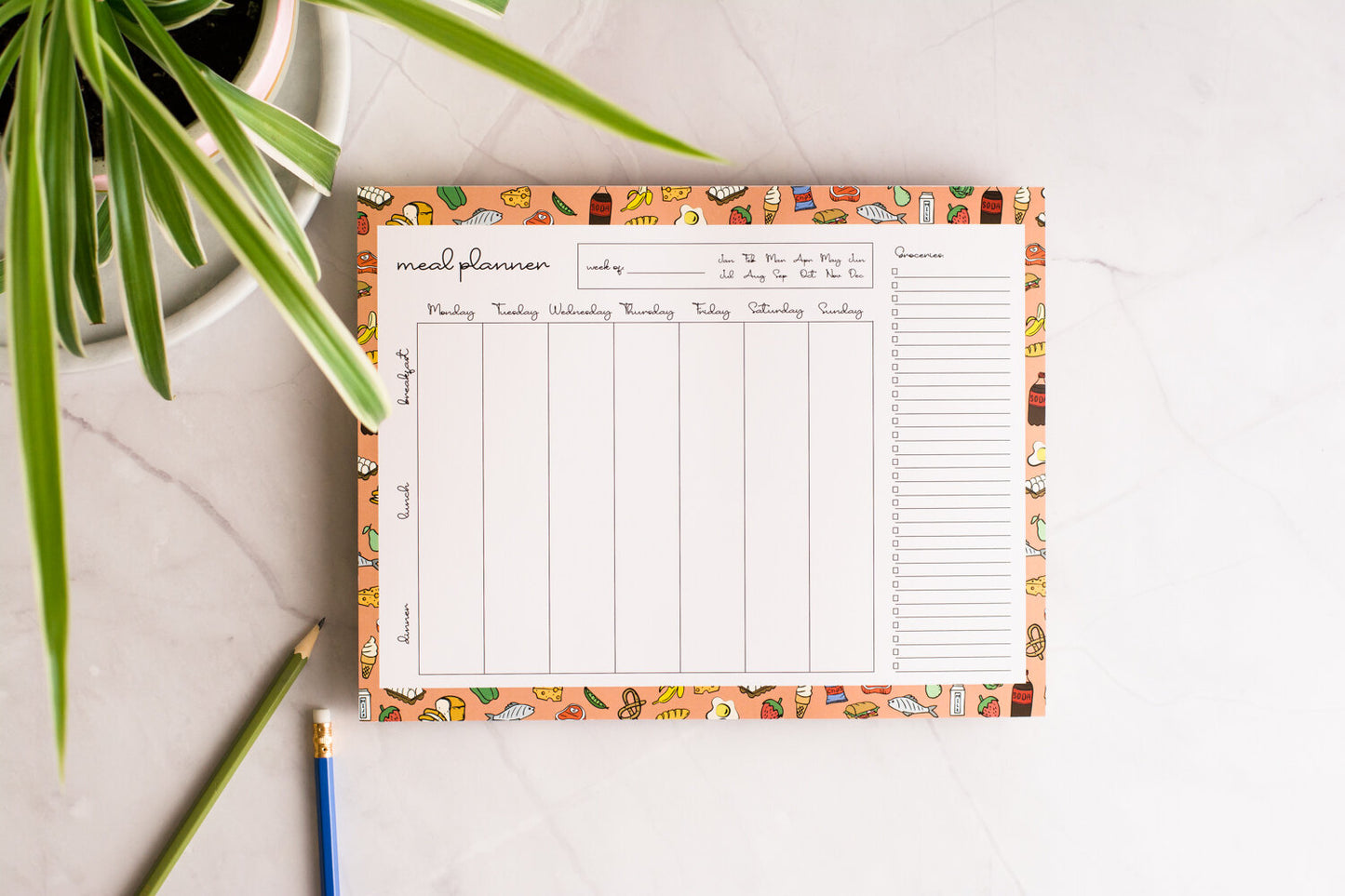 Meal Planner - 50 Page