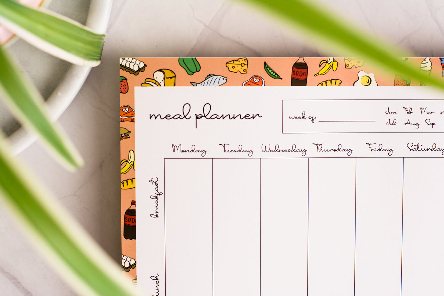 Meal Planner - 50 Page