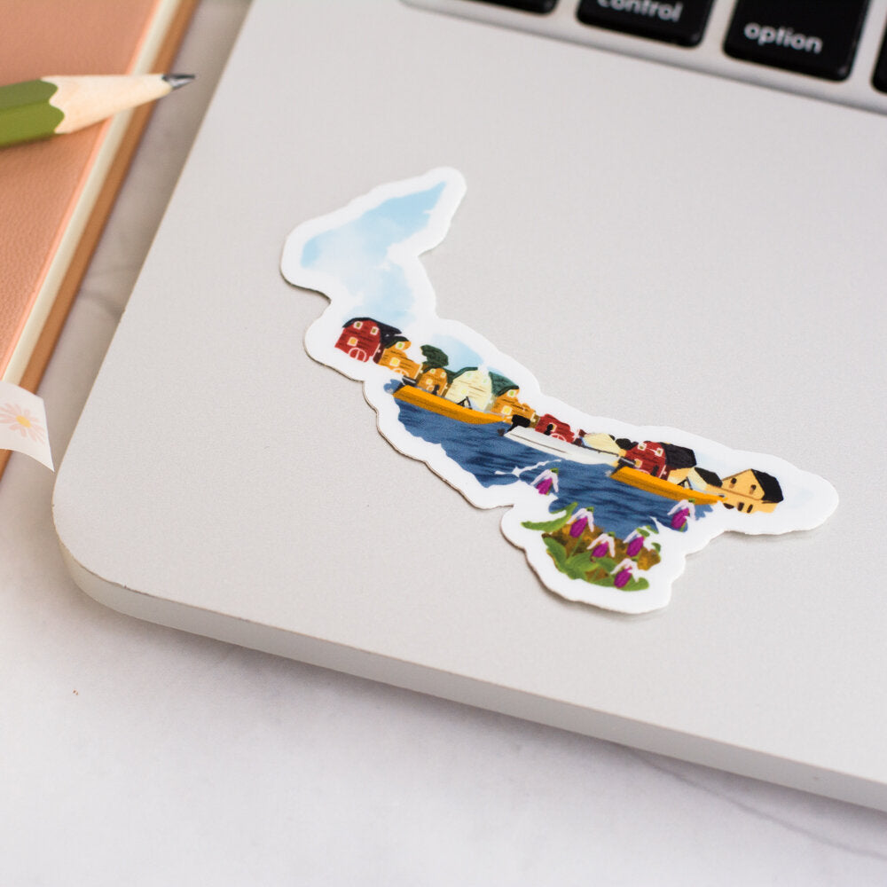 PEI Vinyl Sticker