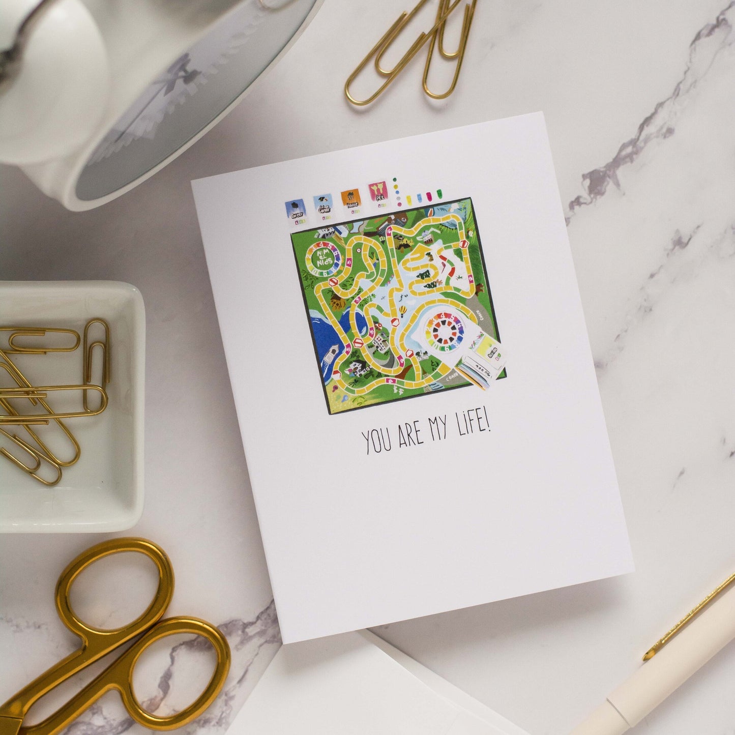You Are My Life! - Greeting Card