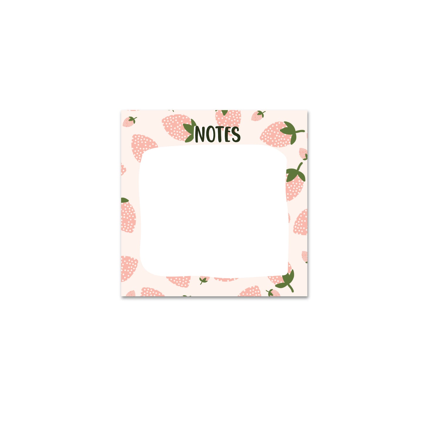 Strawberry Sticky Notes