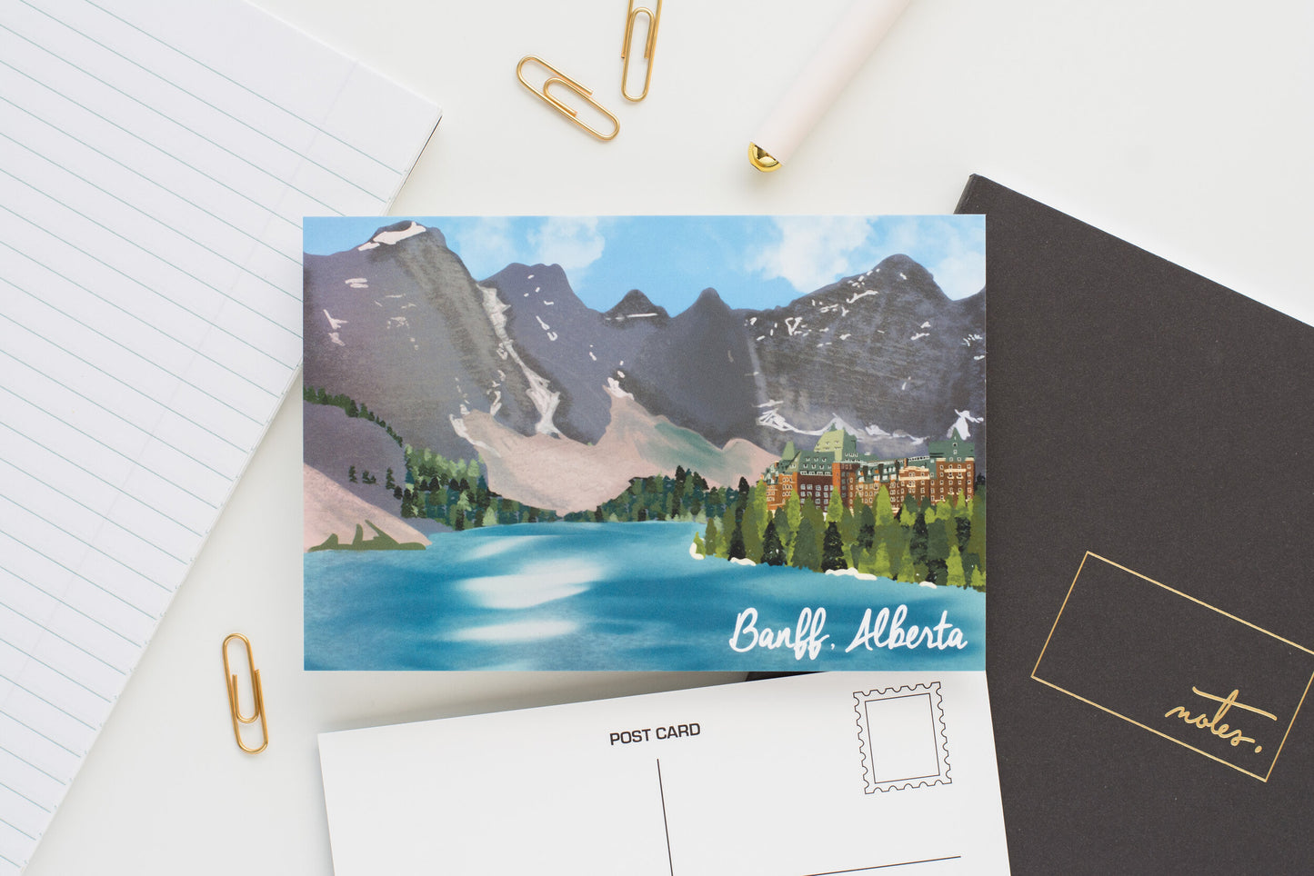 Banff, Alberta Postcard
