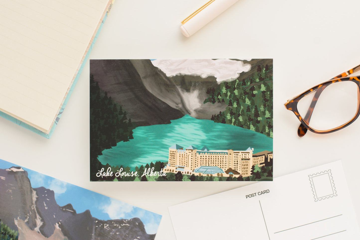 Lake Louise, Alberta Postcard