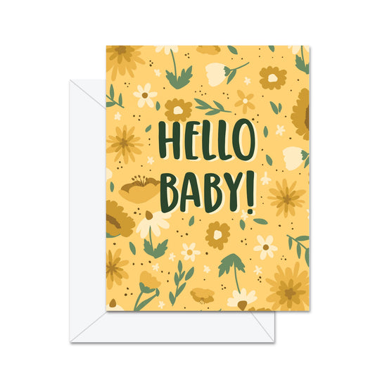 Hello Baby!- Greeting Card