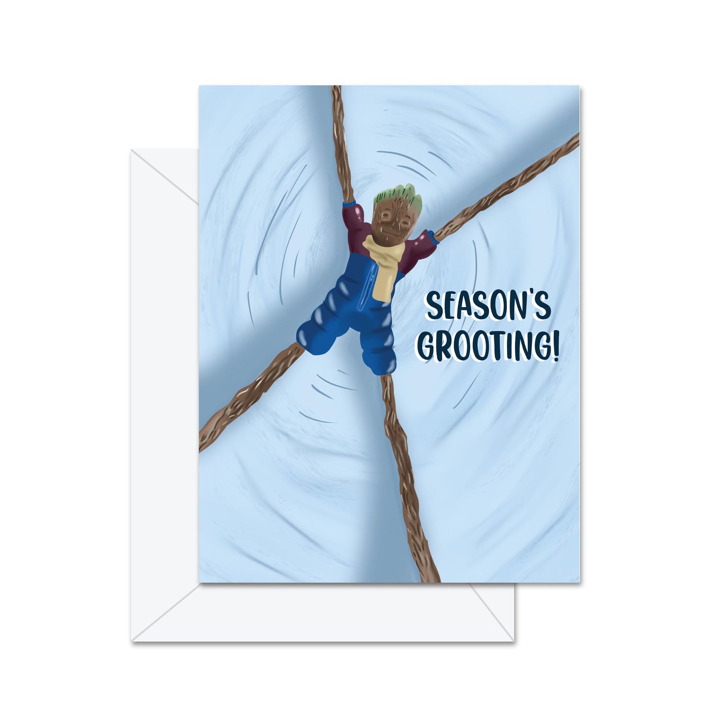 Season's Grooting! - Greeting Card
