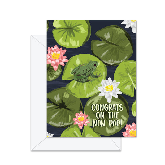 Congrats On The New Pad! - Greeting Card