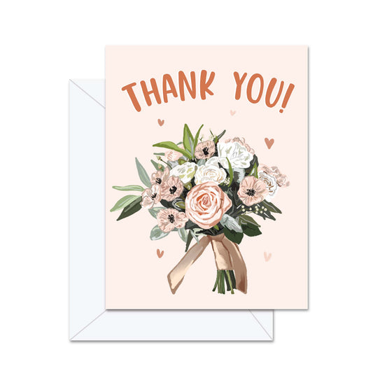 Thank You Bouquet - Greeting Card
