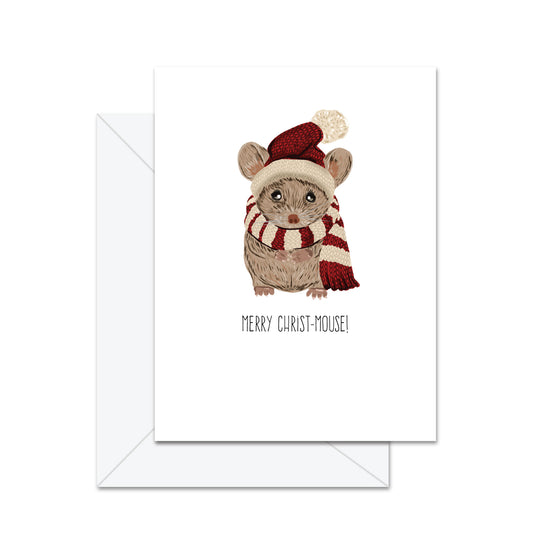 Merry Christ-mouse! - Greeting Card