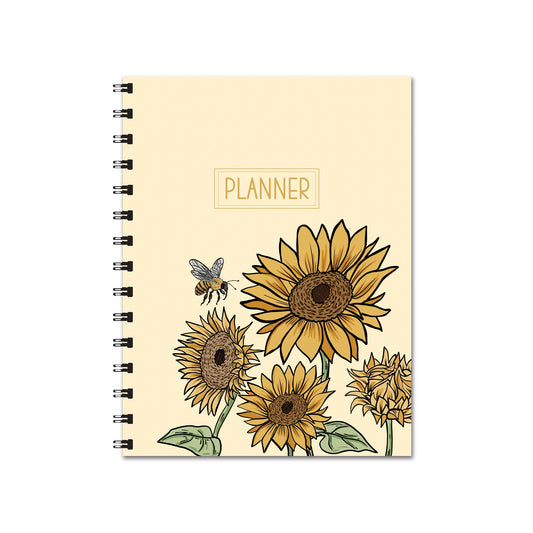 Sunflower Undated Planner
