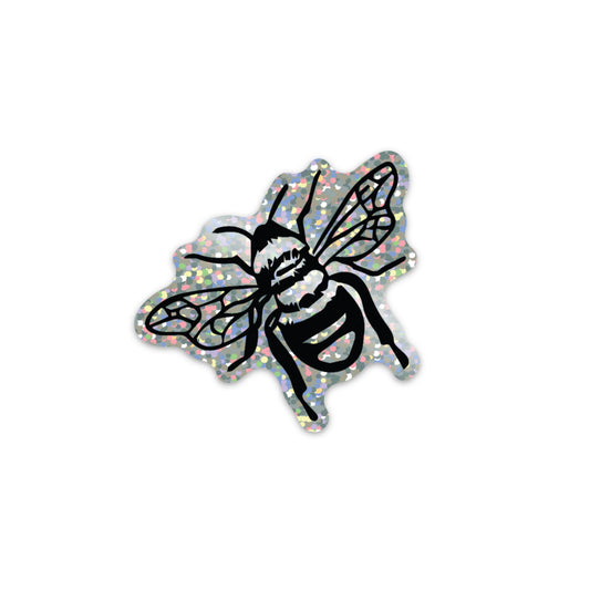 Bee Glitter Sticker