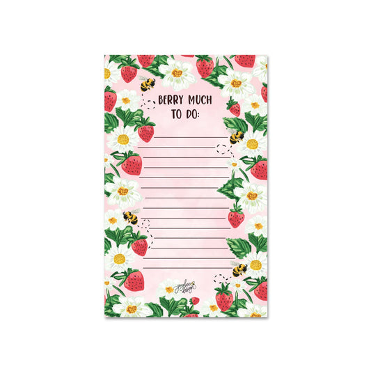 Berry Much To Do Notepad