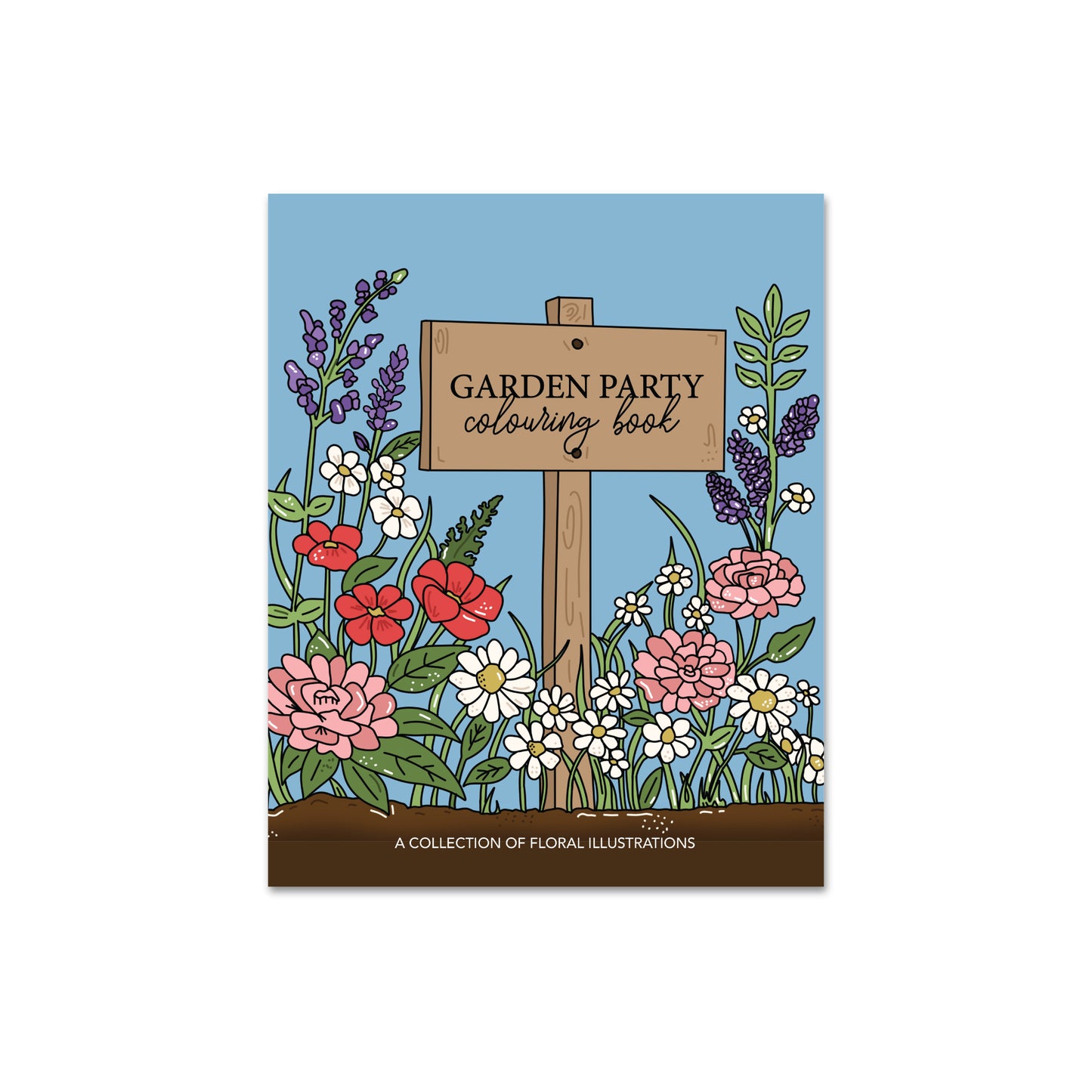 Garden Party Colouring Book