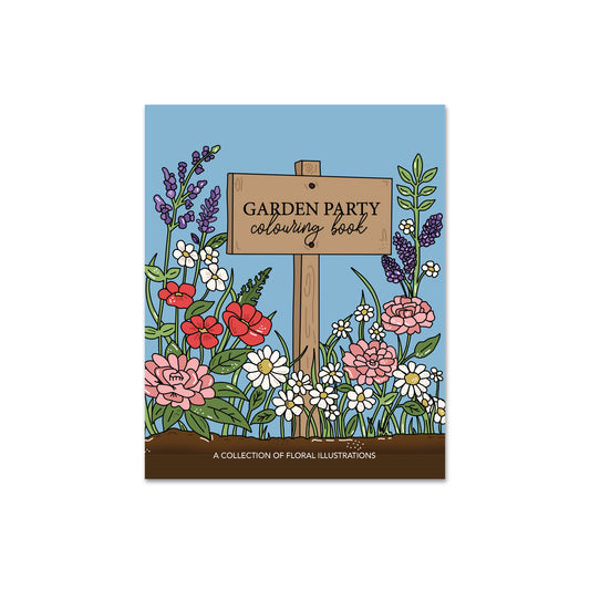 Garden Party Colouring Book