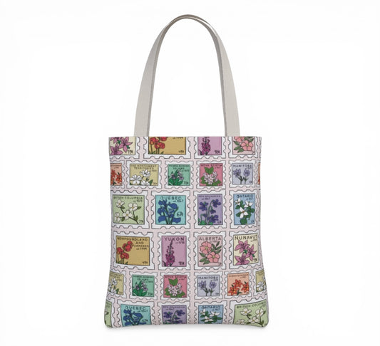 Provincial Postage Stamp Tote Bag