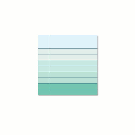 Ocean Teal Sticky Notes