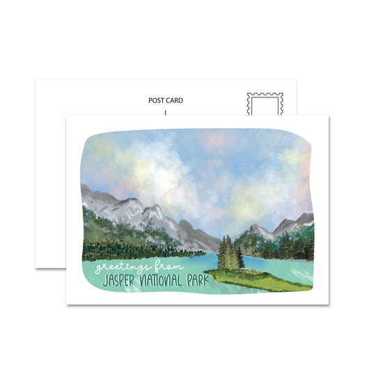 Jasper National Park Postcard