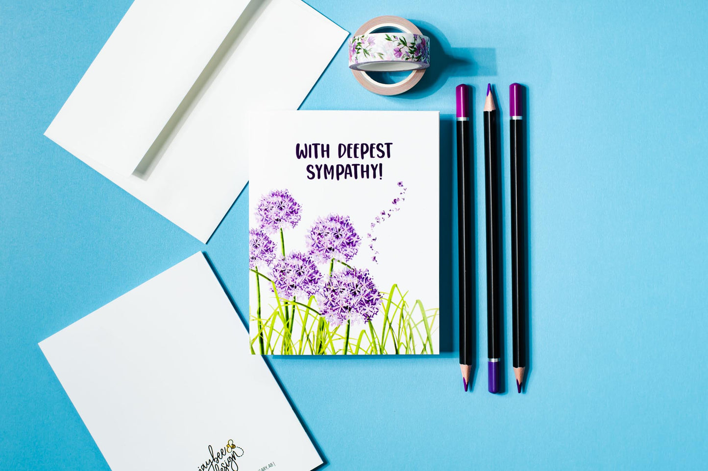 With Deepest Sympathy - Greeting Card