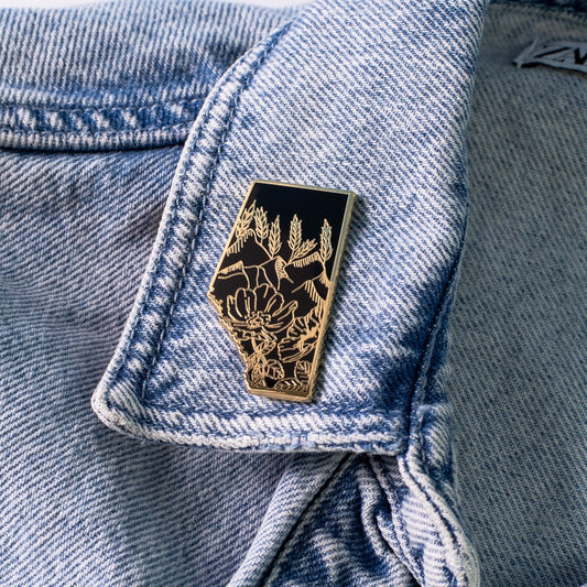 Alberta Enamel Pin