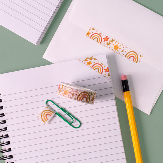 Autumn Rainbow Washi Tape