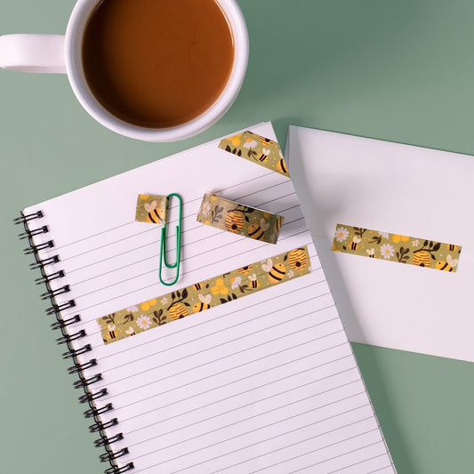 Green Bee Washi Tape
