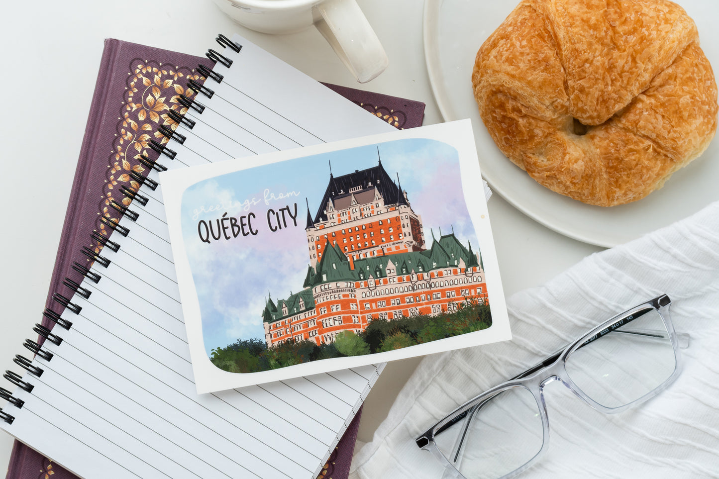 Quebec City Postcard