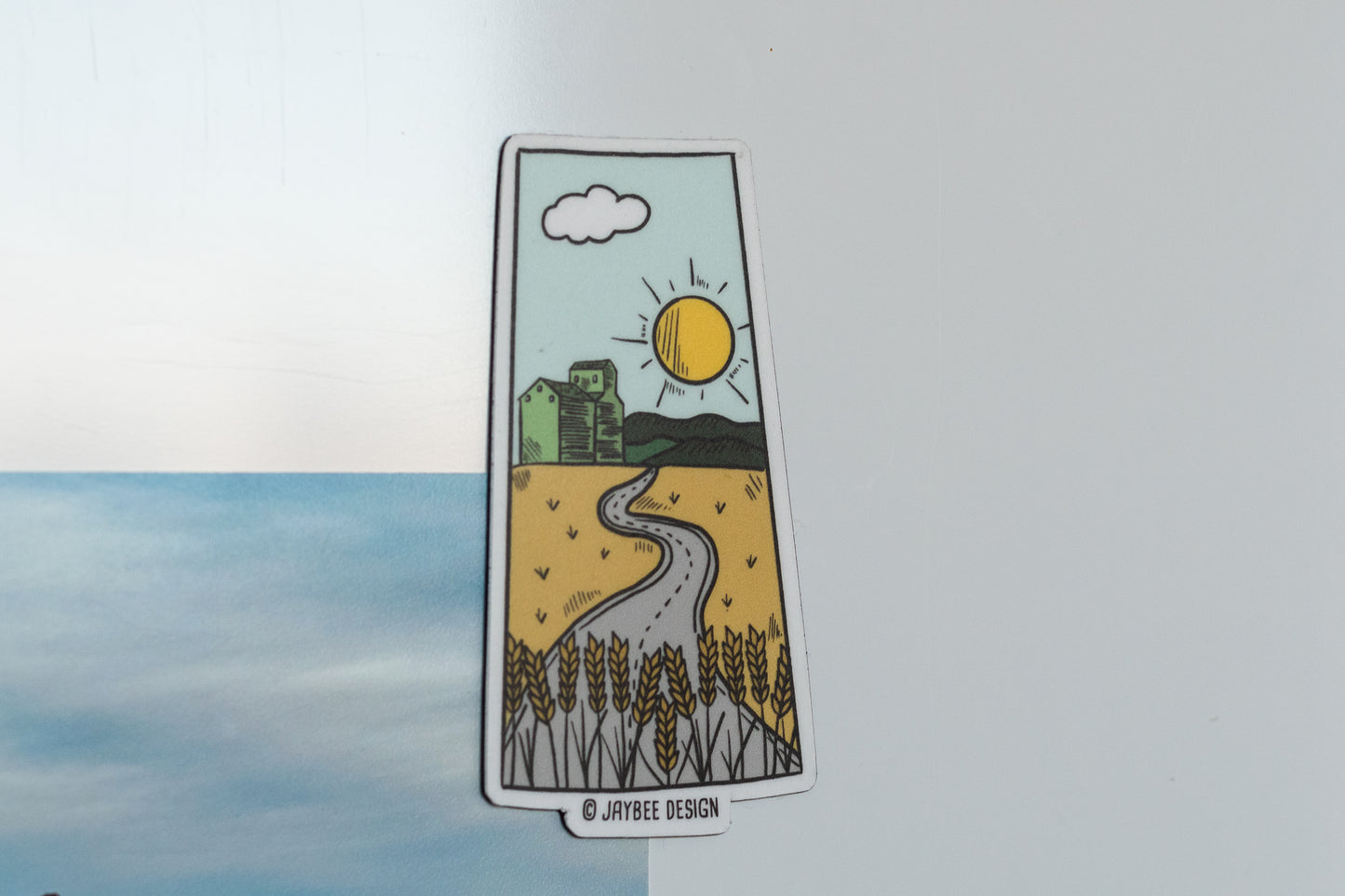 Saskatchewan Wheat Fields Magnet