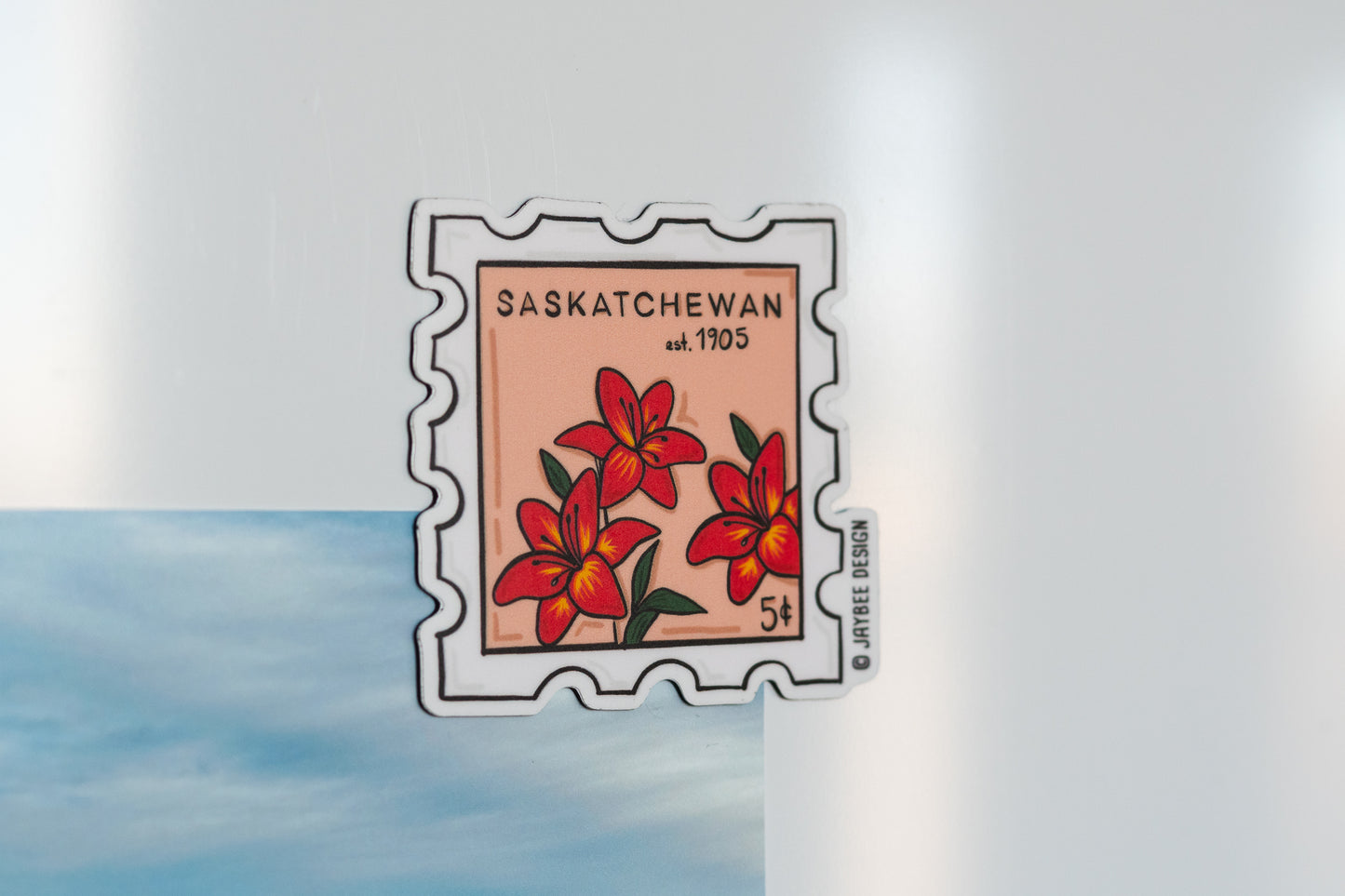 Saskatchewan Stamp Magnet