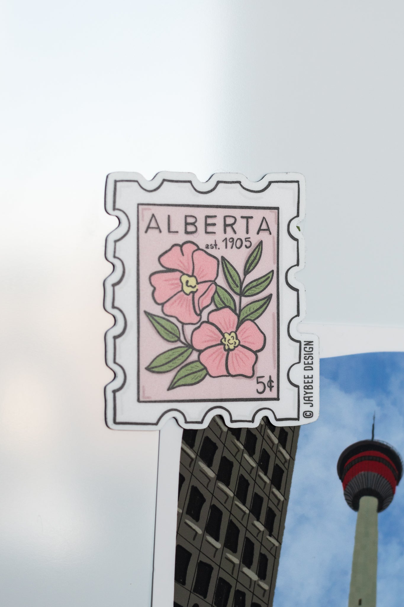 Alberta Postage Stamp Magnet
