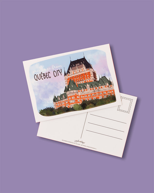 Quebec City Postcard