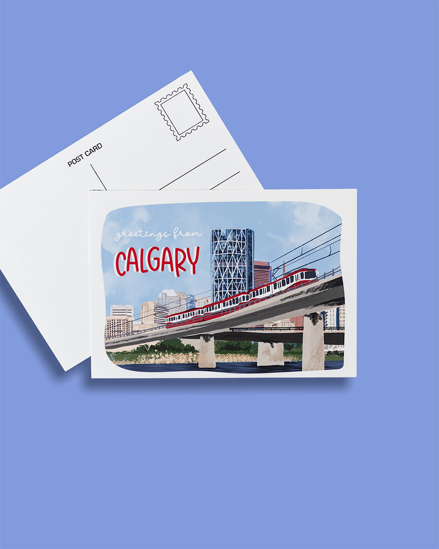 Calgary V3 Postcard