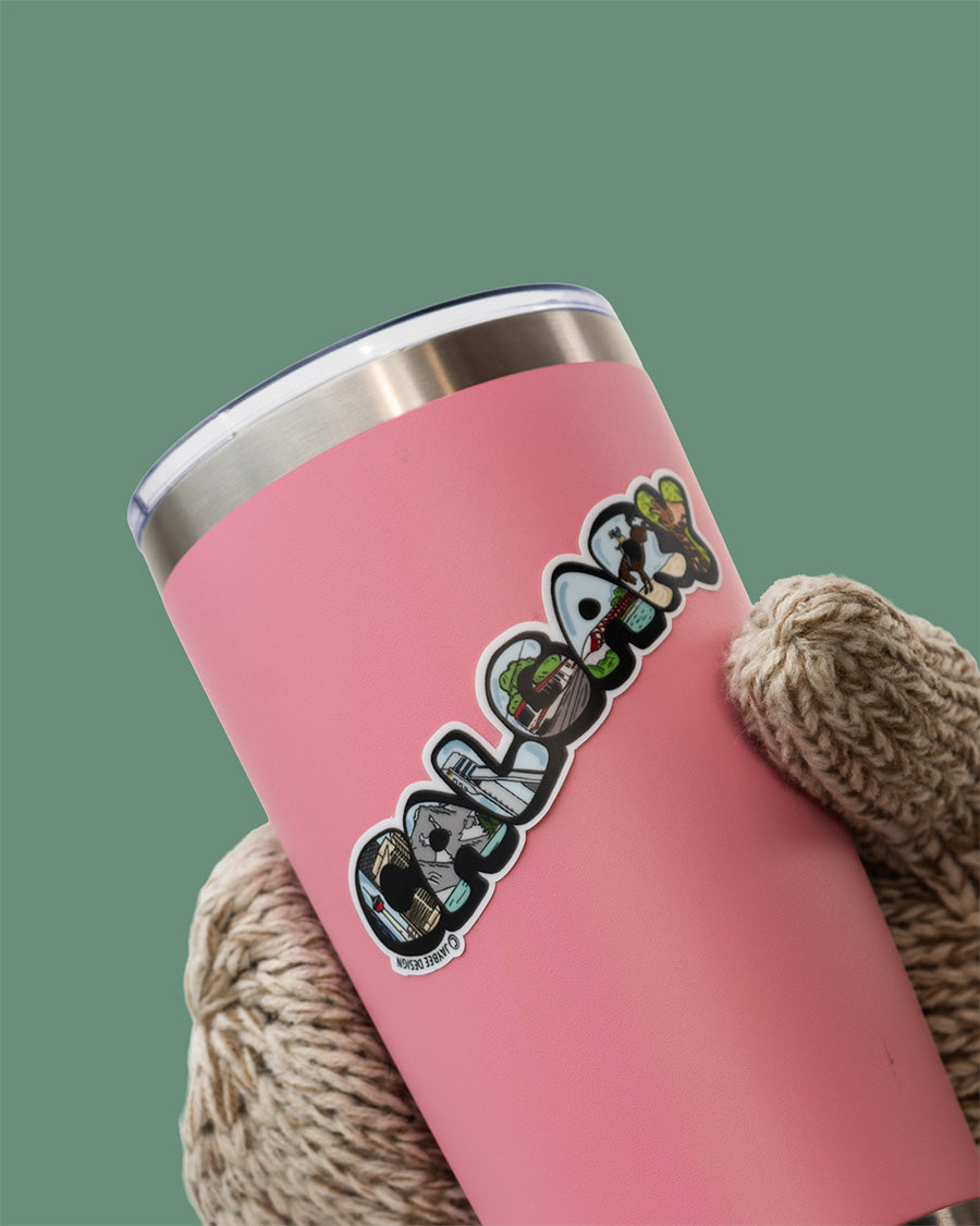 Calgary Icons Vinyl Sticker