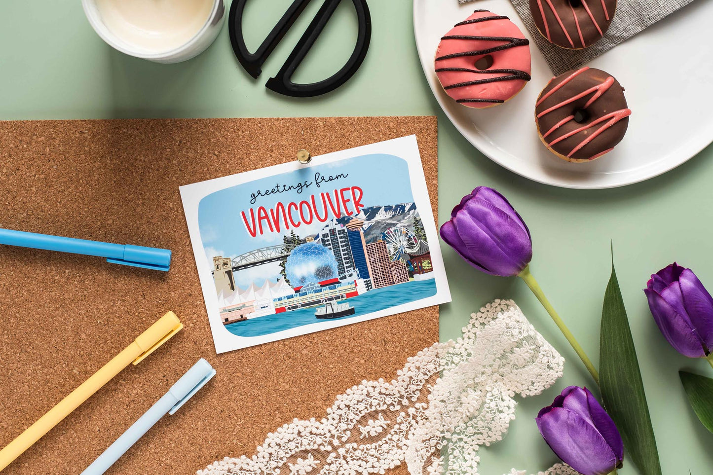 Vancouver, BC Postcard