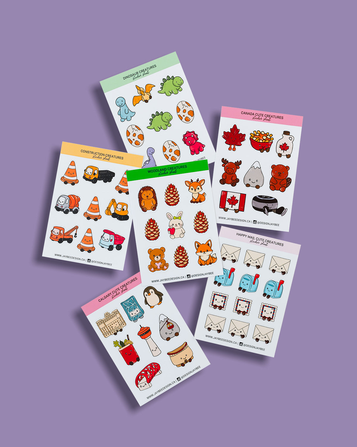 Dinosaur Mini Sticker Sheet