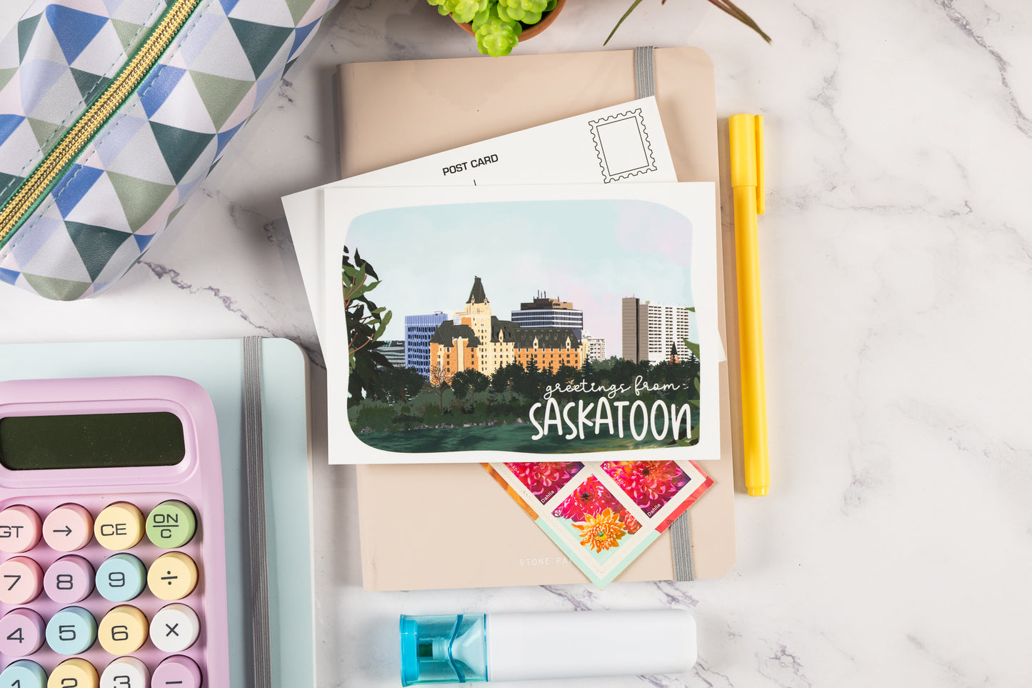 Greetings From Saskatoon V2 Postcard